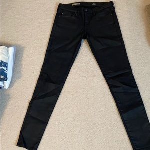 Coated jeans